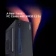 Fingers Gaming Cabinet Flow C2 RGB Black