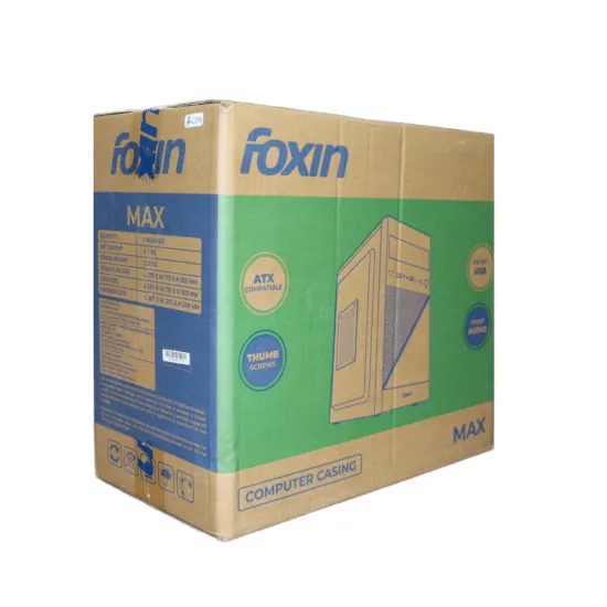Foxin Cabinet With SMPS ATX MAX