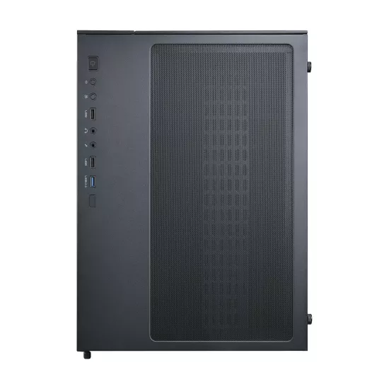 Ant Esports Gaming Cabinet Crystal ARGB Dual Chamber Black