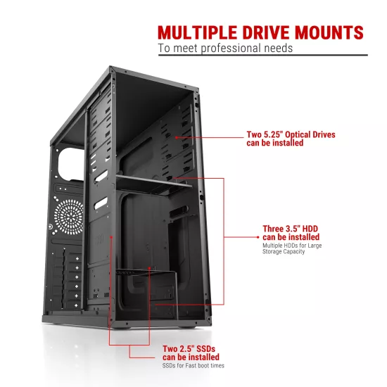Ant Value Gaming Cabinet X1 Black