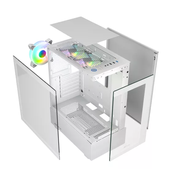Ant Value Gaming Cabinet CV100 White 