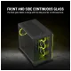 Ant Esports Gaming Cabinet Crystal ARC Black