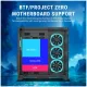 Ant Esports Gaming Cabinet Crystal Mirror Black