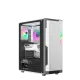 Ant Esports Mid Tower Cabinet (ATX/M-ATX/M-ITX) Eclipse White-Black