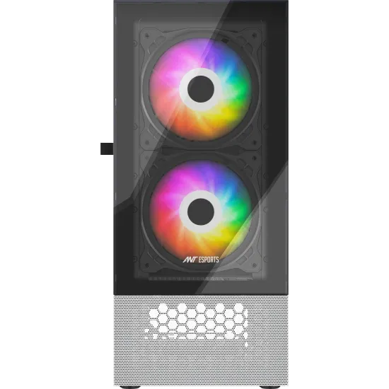 Ant Esports Mid Tower Cabinet (ATX, Micro-ATX, Mini-ITX) Pepper 5F