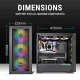 Ant Esports Gaming Cabinet Titan Core 360 Black