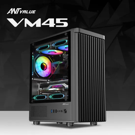 Ant Value Gaming Mid Tower Cabinet (M-ATX/ITX) VM45