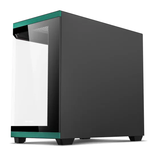 Ant Esports Gaming Cabinet Crystal x11 Green