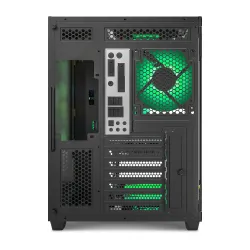 Ant Esports Gaming Cabinet Crystal x11 Green