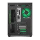 Ant Esports Gaming Cabinet Crystal x11 Green
