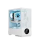 Ant Esports Mid Tower Cabinet (ATX/M-ATX/M-ITX) X2 LCD White
