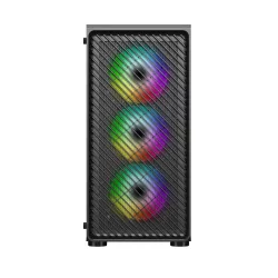 Ant Esports Gaming Cabinet 211 Air ARGB Black