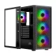 Ant Esports Gaming Cabinet 211 Air ARGB Black