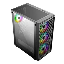 Ant Esports Gaming Cabinet 211 Air ARGB Black