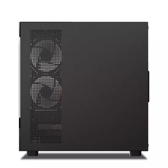 Ant Esports Gaming Cabinet Crystal x6 Black
