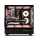 Ant Esports Gaming Cabinet Crystal x6 Black