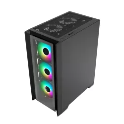 Ant Esports Gaming Cabinet ICE-170TG Black
