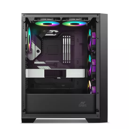 Ant Esports Gaming Cabinet ICE-170TG Black