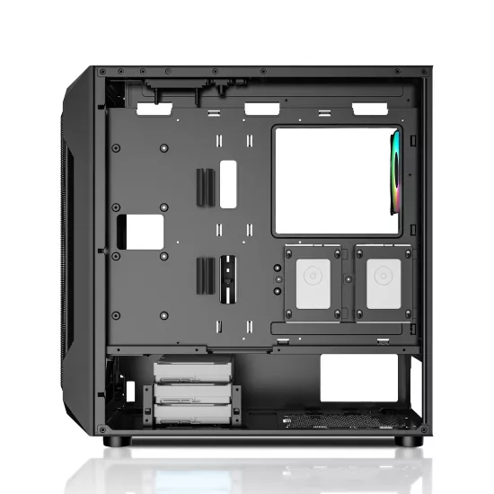 Ant Esports Gaming Cabinet ICE-410TG Black Type-c