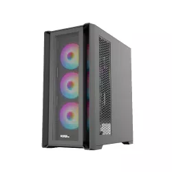 Coconut Gaming Cabinet Rampage 5000D ARGB Black