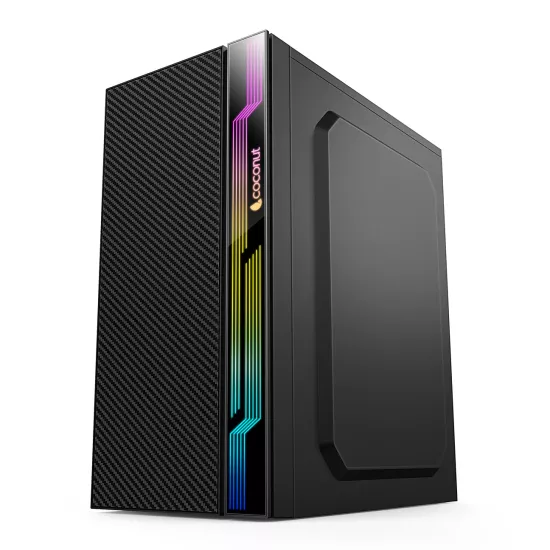 Coconut Cabinet With Smps Black Cosmic