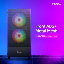 Coconut Gaming Cabinet Black Core 300M