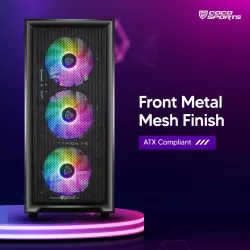 Coconut Gaming Cabinet Nova 110 Black