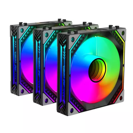 Ant Esports Cabinet Fan Infinity Flow ARGB Black