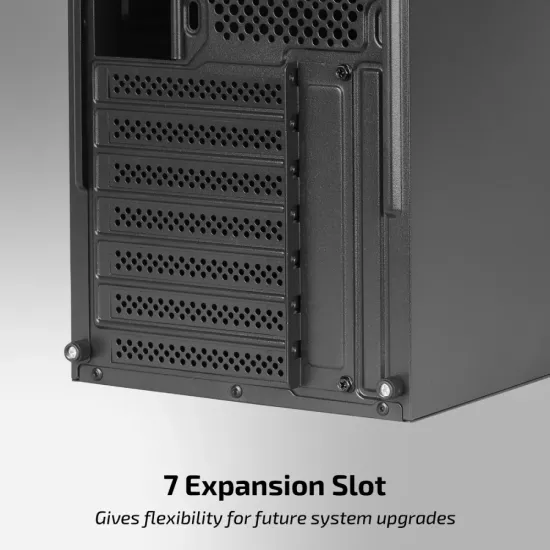 Iball Cabinet With Smps AT30C Black