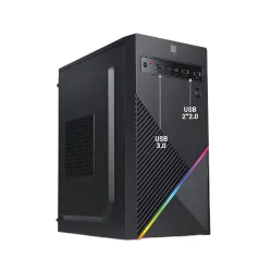 Iball Cabinet With Smps Benz ARGB Black
