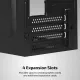 Iball Cabinet With Smps MT : 10 Black