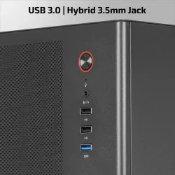 Iball Cabinet With Smps MT : 20 Black