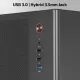 Iball Cabinet With Smps MT : 20 Black