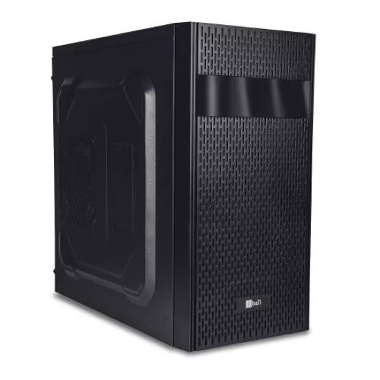 Iball Cabinet With Smps Elite Black