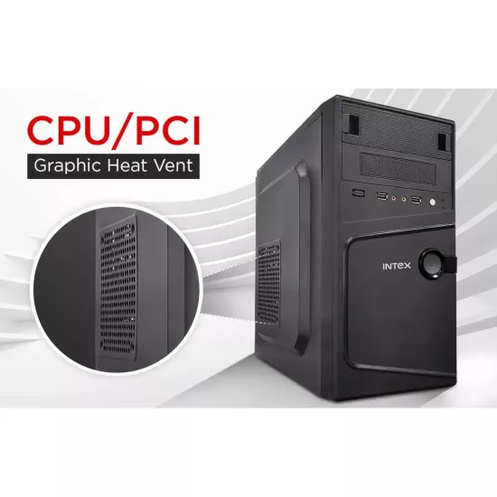 Intex Cabinet With SMPS Black 