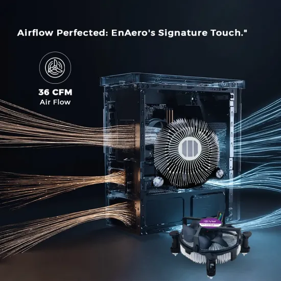 EVM EnAero CPU Colling Fan (Socket LGA 775 1150 1151 1155 1156 1200)