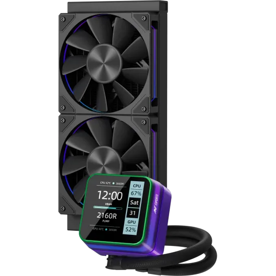 Ant Esports CPU Cooler Liquid Glacius-240D ARGB