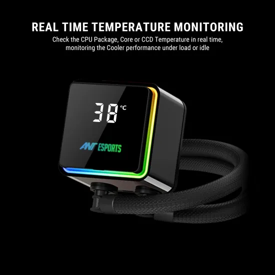 Ant Esports CPU Cooler Liquid ICE Storm 360 ARGB