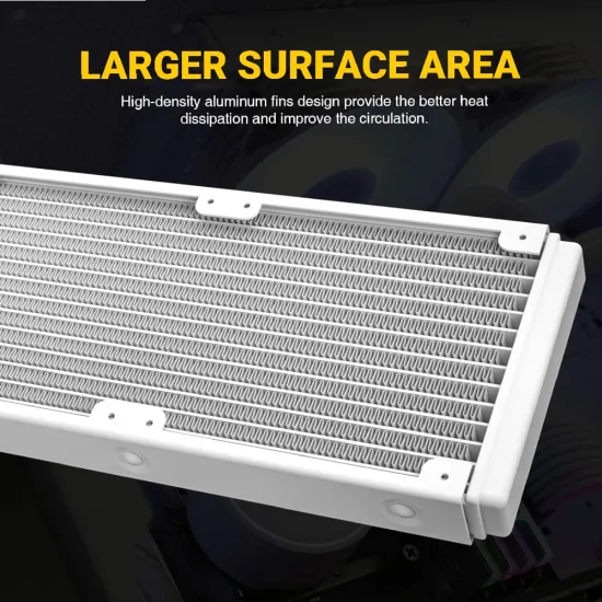 Ant Esports CPU Cooler Liquid ICE 360 ARGB White