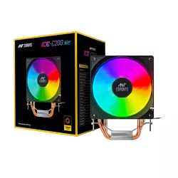 Ant Esports CPU Cooler Air with Rainbow LED ICE-C200 V2
