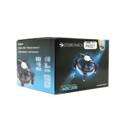 Zebronics CPU Fan Processor Air Cooler MSC200