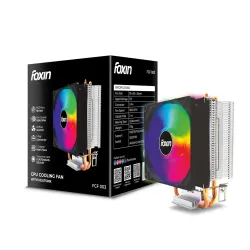 Foxin CPU Fan For Intel and AMD Socket 90mm RGB FCF 003