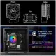 Foxin CPU Fan For Intel and AMD Socket 120mm ARGB FCF 005