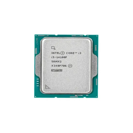 Intel CPU Tray 14th Gen i3 14100F 4.70GHz ( 3 Year From Intel Service Center )