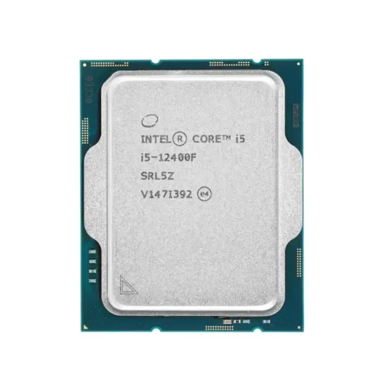 Intel CPU Tray 12th Gen i5 12400F 4.40 GHz (Graphic Require) (1 Year From Intel Service Center)