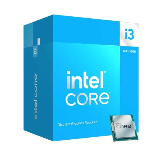 Intel i3 14100F 4.70 GHz 14th Gen Lga 1700 Processor (Graphic Reqiure)