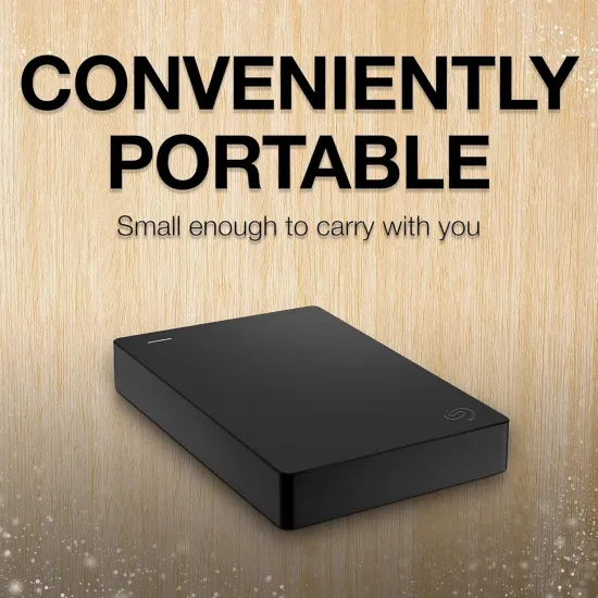 Seagate External USB Hard Disk 4TB Black (STGX4000400)