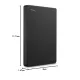 Seagate External USB Hard Disk 4TB Black (STGX4000400)