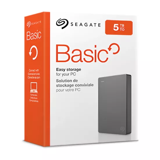 Seagate External USB Hard Disk Basic 5TB Seagate External USB Hard Disk Basic 5TB