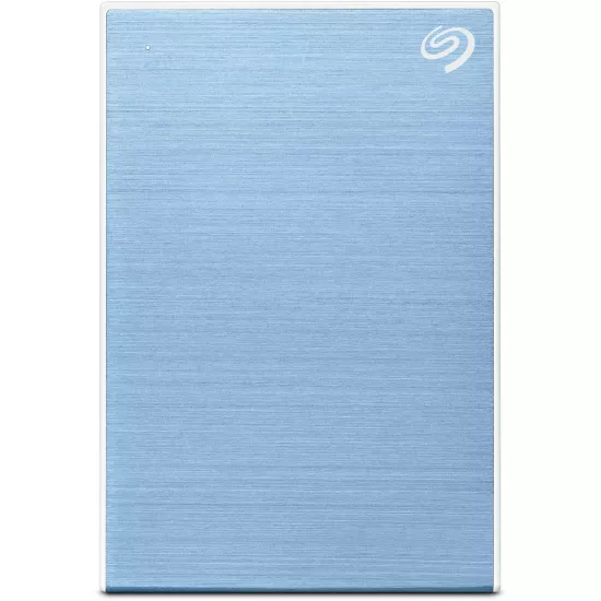 Seagate External USB Hard Disk One Touch 4TB (Light Blue)